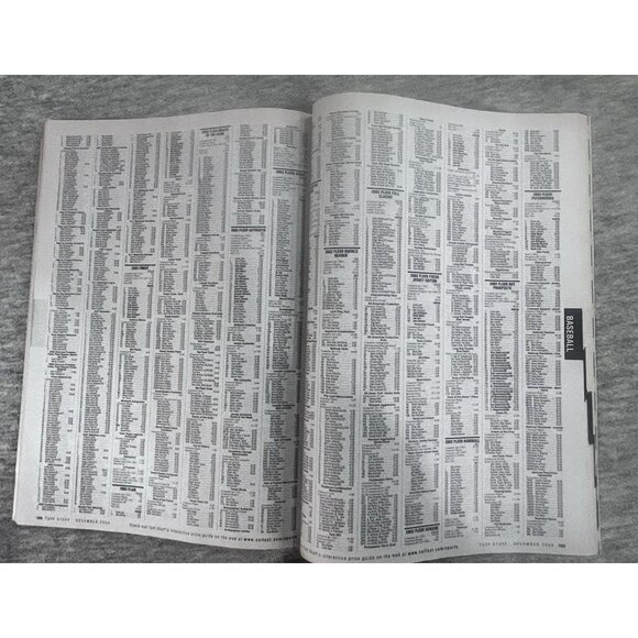 Tuff Stuff Magazine December 2003 Clinton Portis on the Cover Paperback - Picture 4 of 5